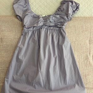 Altar'd State Lilac Puff Sleeve Dress